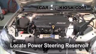 impala steering power fluid 2008 chevrolet lt leaks v6 transmission 2006 5l check level oil flexfuel fix change coolant leak